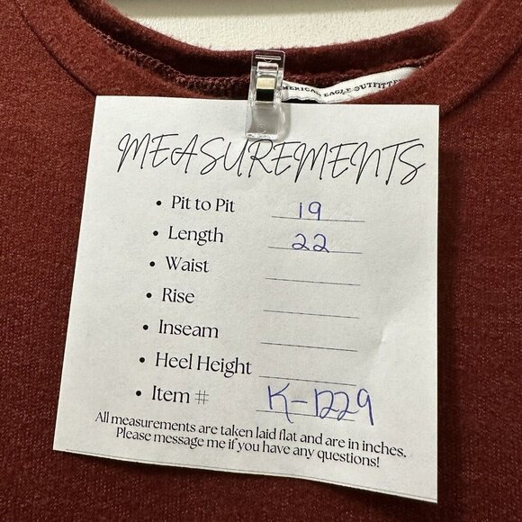 2/$30 American Eagle Outfitters Cross Back Cutout Sweatshirt M Cozy Casual Boho - Picture 3 of 8